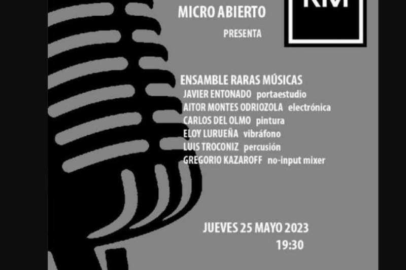 Micro Abierto: presentación de la asociación Raras Músicas