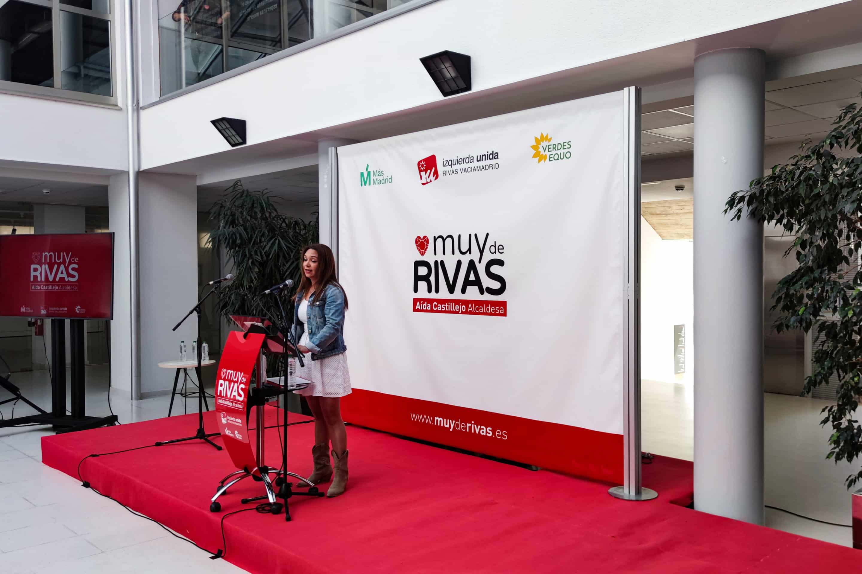 Aída Castillejo, candidata a repetir la alcaldía de Rivas