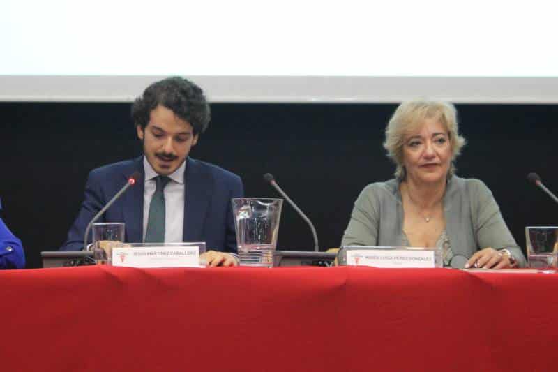 Jesús Martínez y Marisa Pérez, la mesa de edad del pleno de investidura