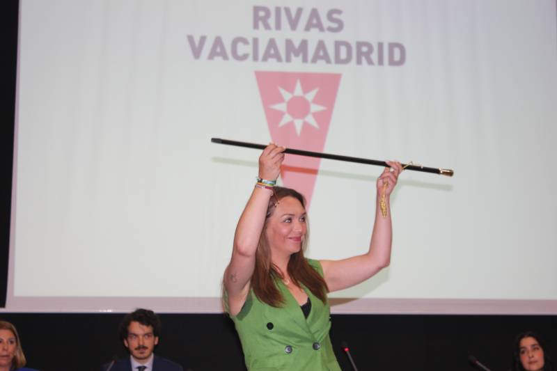 Aída Castillejo, investida alcaldesa de Rivas