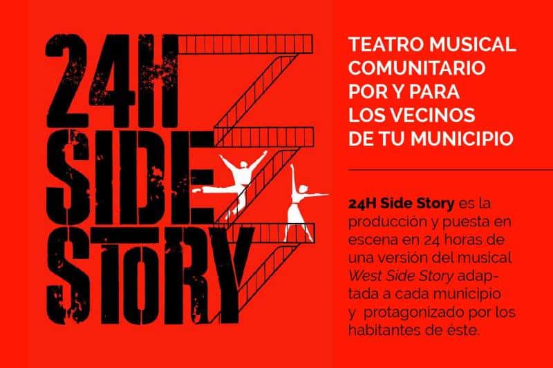 Cartel de la obra '24H Side Story'