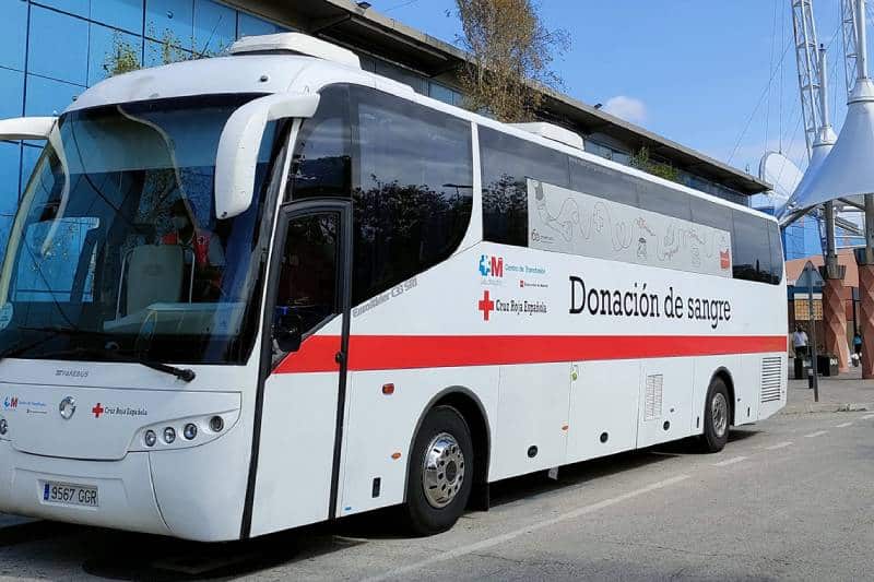 Campaña de donación de sangre de Cruz Roja en Rivas