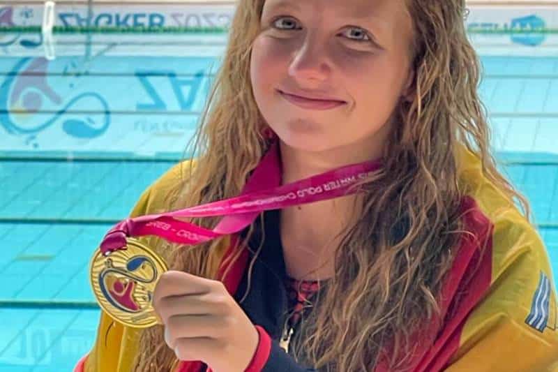 Irene van den Heuvel: Rivas tiene una campeona de Europa de waterpolo