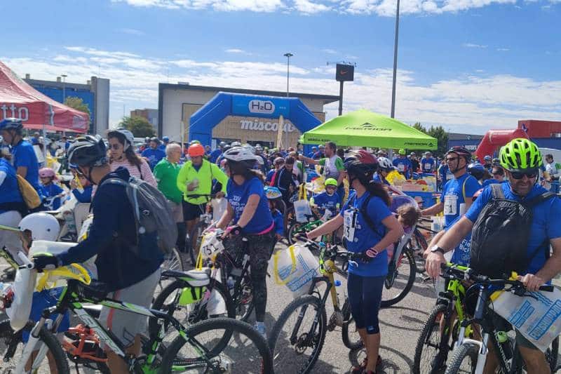 El centro comercial H2O será la meta de la XXVI Fiesta de la Bicicleta de Rivas