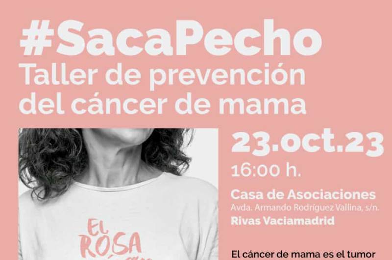 Taller de prevención contra el cáncer de mama en Rivas
