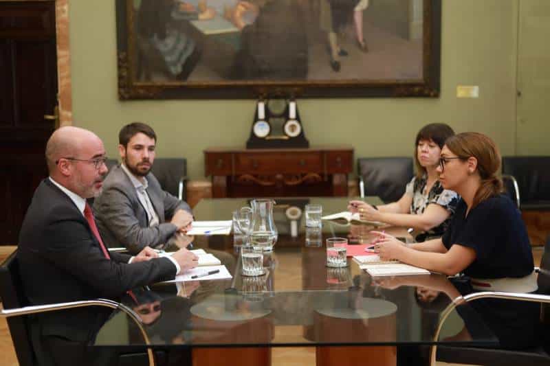 Reunión entre la Delegación del Gobierno y el Ayuntamiento de Rivas, el pasado 17 de octubre