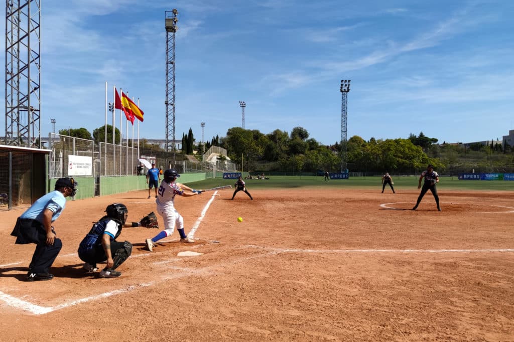 Bateo durante la final de la Copa de SM la Reina 2023