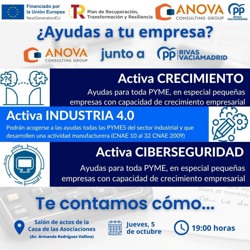 Jornada informativa para pymes y autónomos (fuente: PP Rivas).