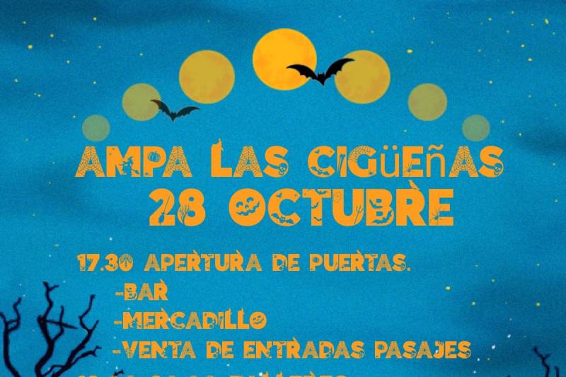 Fiesta de Halloween en el CEIP Las Cigüeñas