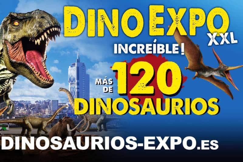 La Dino Expo XXL llega a Rivas Vaciamadrid: ¡120 dinosaurios a escala real!