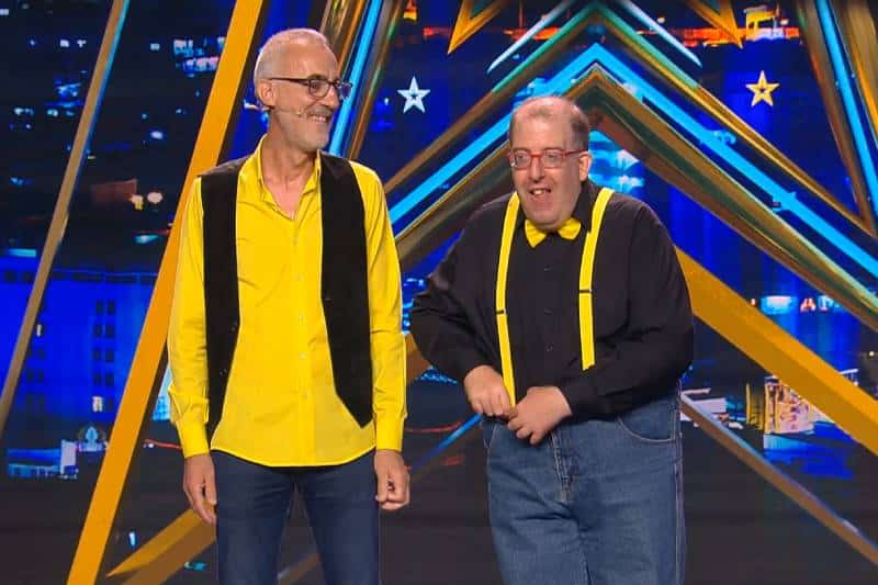 Edu Luky y José de Luna, en 'Got Talent'.