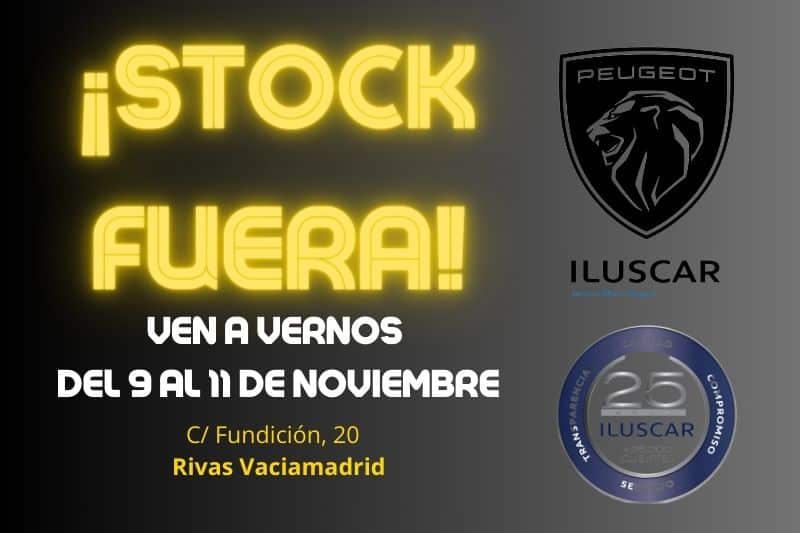 Stock fuera: encuentra tu vehículo en Iluscar Rivas del 9 al 11 de noviembre con hasta 1.000 euros de descuento adicional