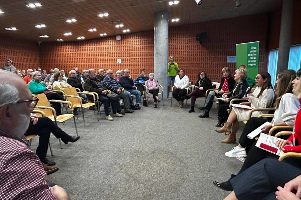Presentación del plan 'Rivas, Ciudad Amigable con las Personas Mayores'