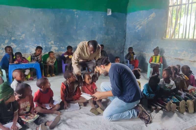Una escuela para Wonji, una nueva ONG nacida en Rivas para ayudar a la infancia de una zona rural de Etiopía