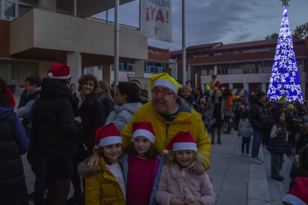Encendido de luces navide&ntilde;as 2023 (foto: Jaime Moya)
