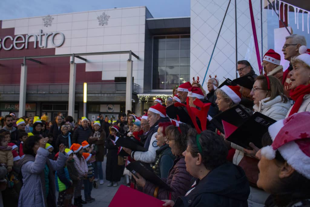 Encendido de luces navide&ntilde;as 2023 (foto: Jaime Moya)