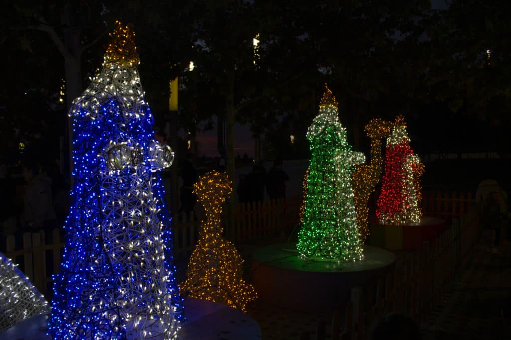 Encendido de luces navide&ntilde;as 2023 (foto: Jaime Moya)