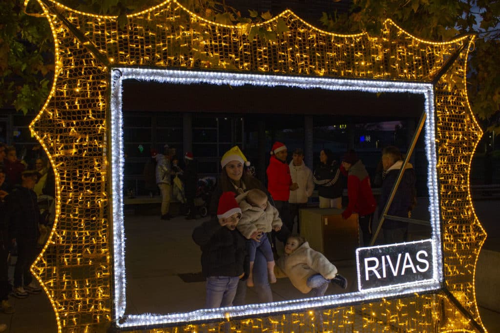 Encendido de luces navide&ntilde;as 2023 (foto: Jaime Moya)