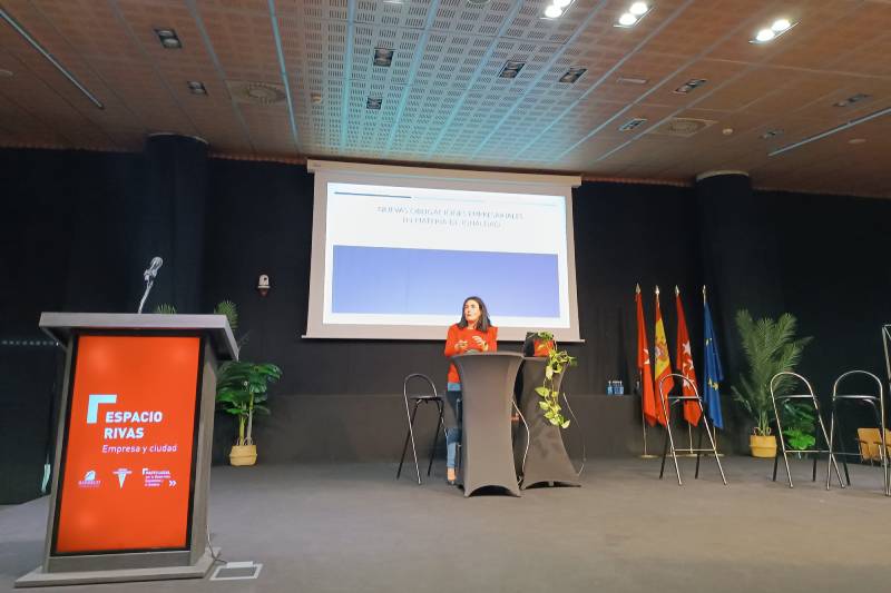 Patricia Nieto, en el congreso 'Espacio Rivas: Ciudad y Empresa'