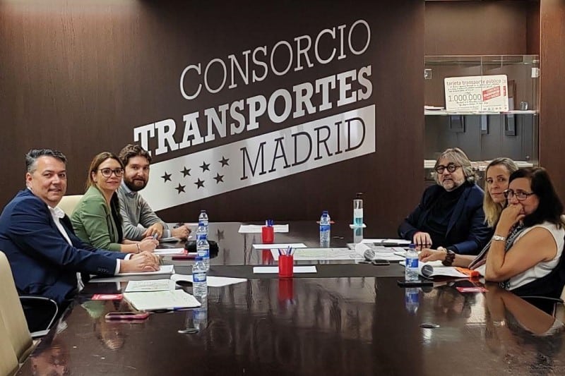 Reunión entre el Ayuntamiento de Rivas Vaciamadrid y el Consorci de Transportes