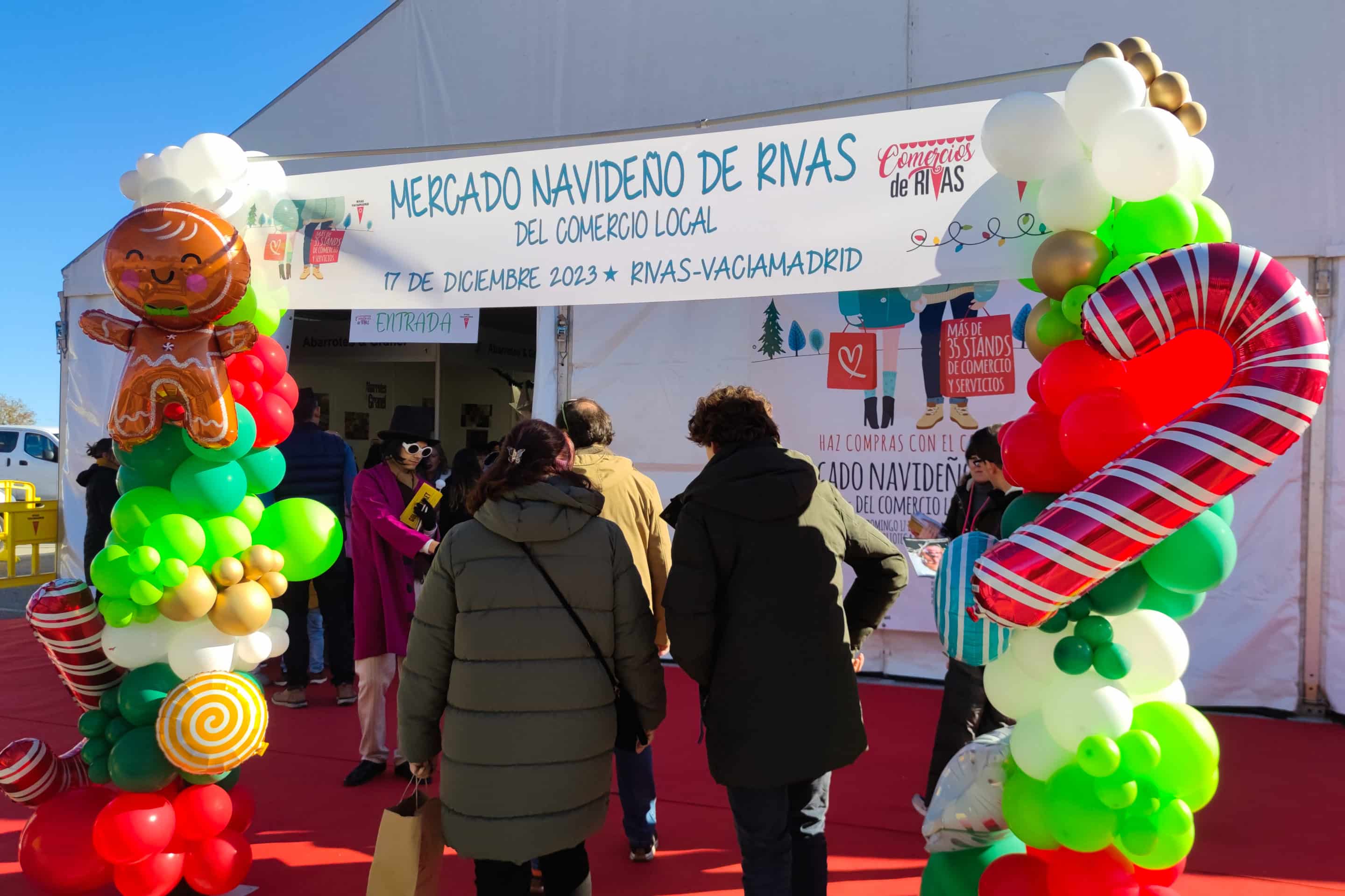 Primer Mercadillo Navideño del Comercio Local de Rivas