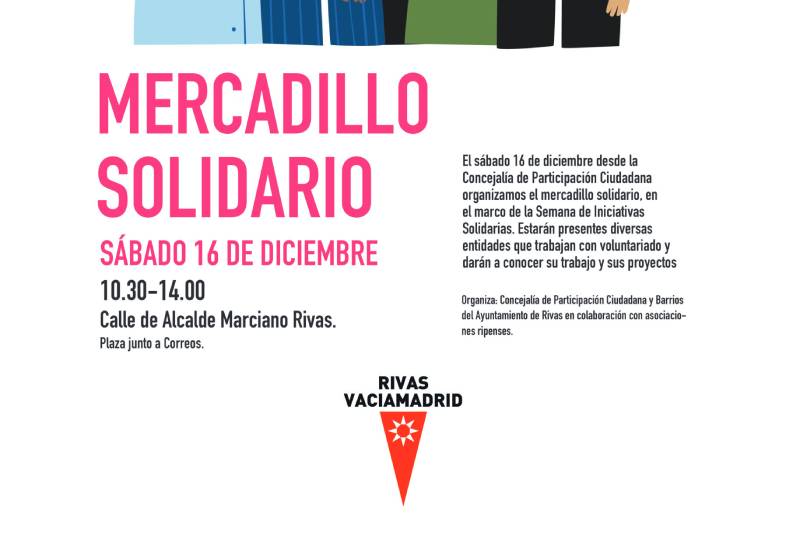 Mercadillo Solidario en Rivas