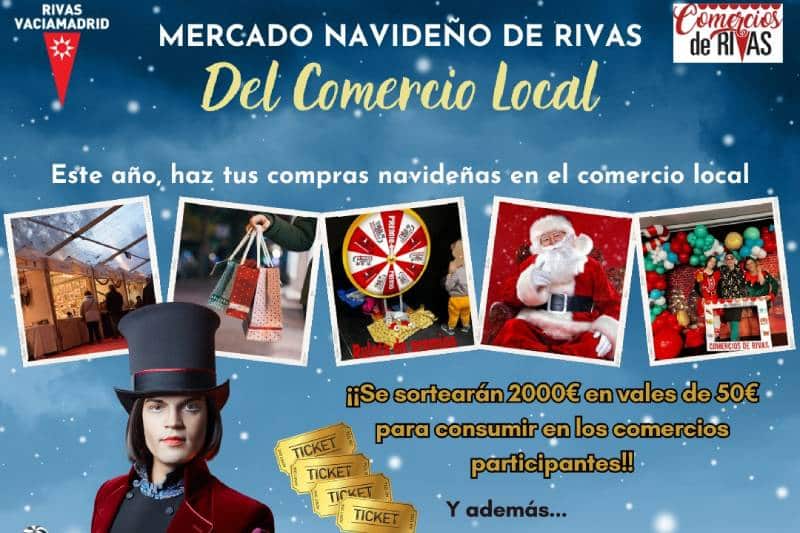Mercado navideño de los Comercios de Rivas