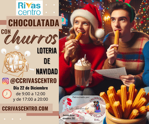 Vive el sorteo de la Lotería de Navidad con una chocolatada gratuita en el Rivas Centro
