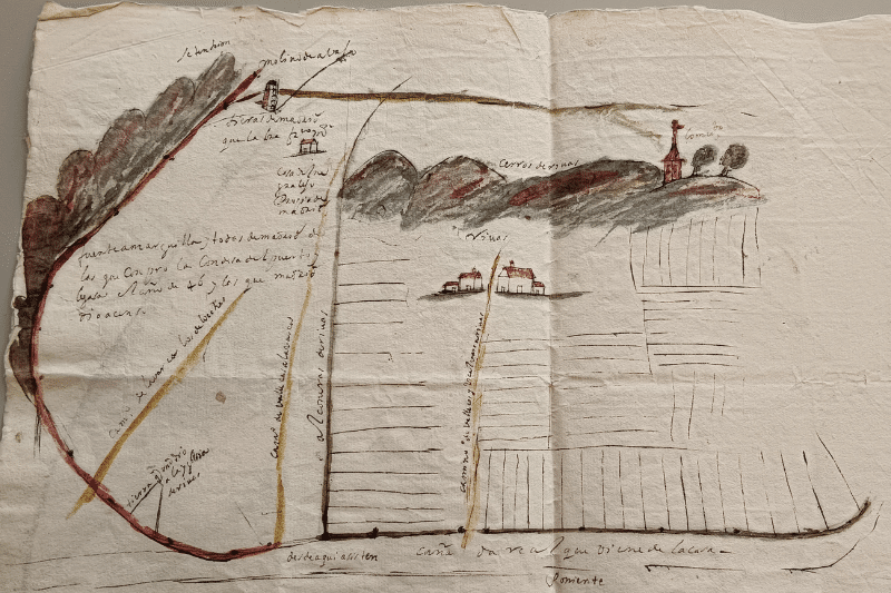 El mapa más antiguo de Rivas de Jarama