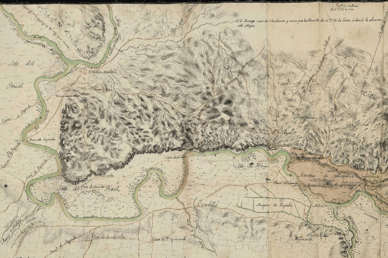 Detalle de mapa de Rivas de Jarama. IGE (1770), GM, Leg. 3519.