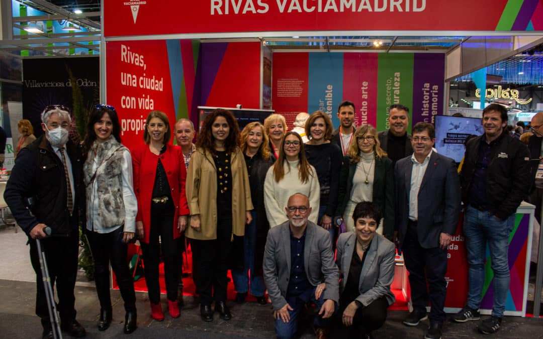 “Volvemos a Fitur a presumir de ciudad”: Rivas inaugura su estand en la Feria Internacional de Turismo 2024