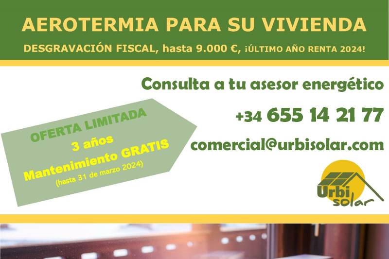 Aerotermia Urbi Solar