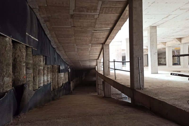 Edificio de alquiler joven de la EMV de Rivas en construcción, en la calle de Pilar Miró (fuente: Ayuntamiento de Rivas Vaciamadrid).