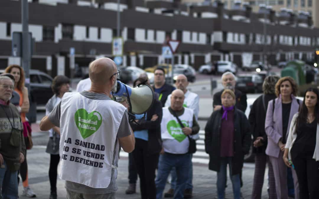 Rivas con la Sanidad Pública acusa al PP de incumplir sus promesas sobre el cuarto centro de salud y de abandonar la sanidad pública