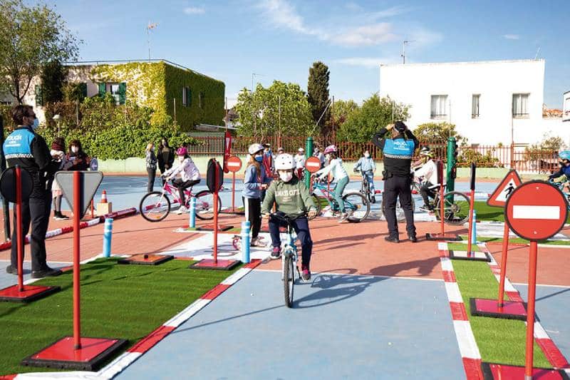 Taller de educación vial dentro del PAMCE