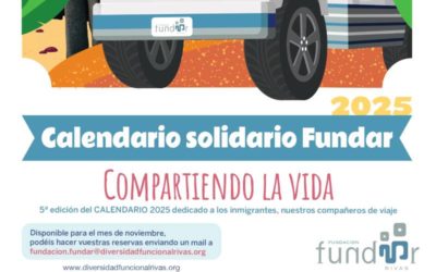 Ya se puede reservar el V Calendario Solidario de la fundación Fundar de Rivas