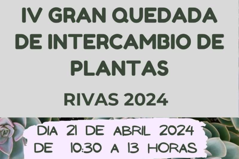 IV Gran Quedada de intercambio de plantas en Rivas