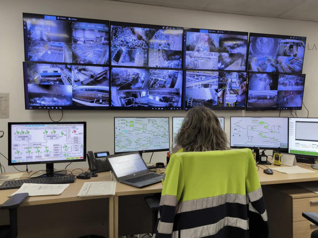 Control de las instalaciones de La Campiña (foto: Diario de Rivas)