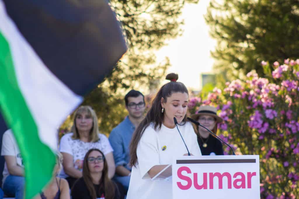 Andere Nieva, candidata a las elecciones europeas por Sumar