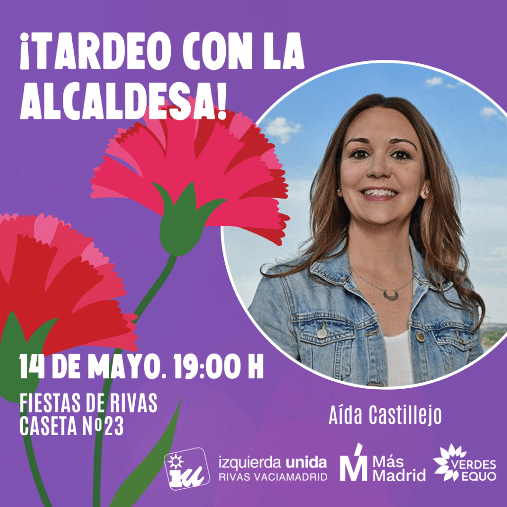 'Tardeo' con Aída Castillejo en la caseta de su grupo municipal