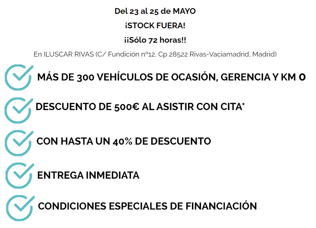 Stock Fuera en Iluscar Rivas