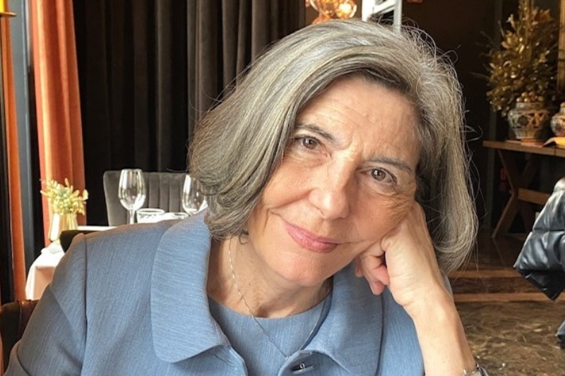 María Antonia Quesada, autora de ‘Tres citas en Davos’ (foto: Pedro Montoliú)
