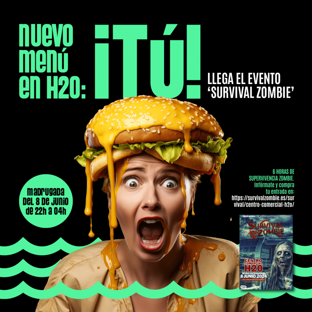 'Survival Zombie en el Centro Comercial H2O de Rivas'