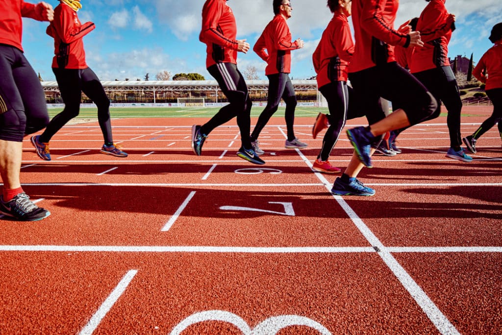Pista de atletismo del Cerro del Telégrafo