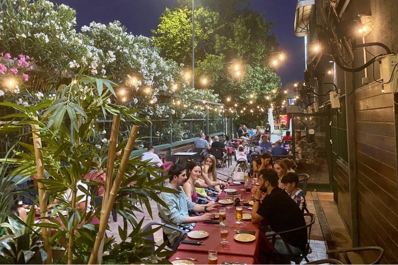Terraza Restaurante Bamboleo Rivas Vaciamadrid