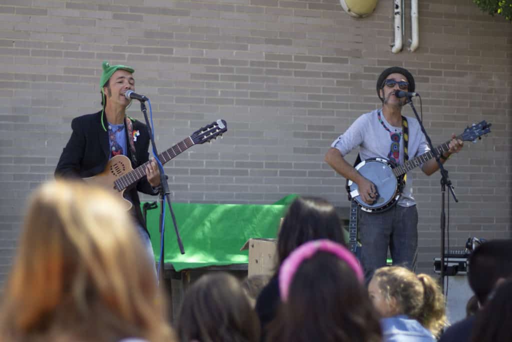 Espectáculo musical durante la Fiesta de la Agroecología (foto: Diario de Rivas)