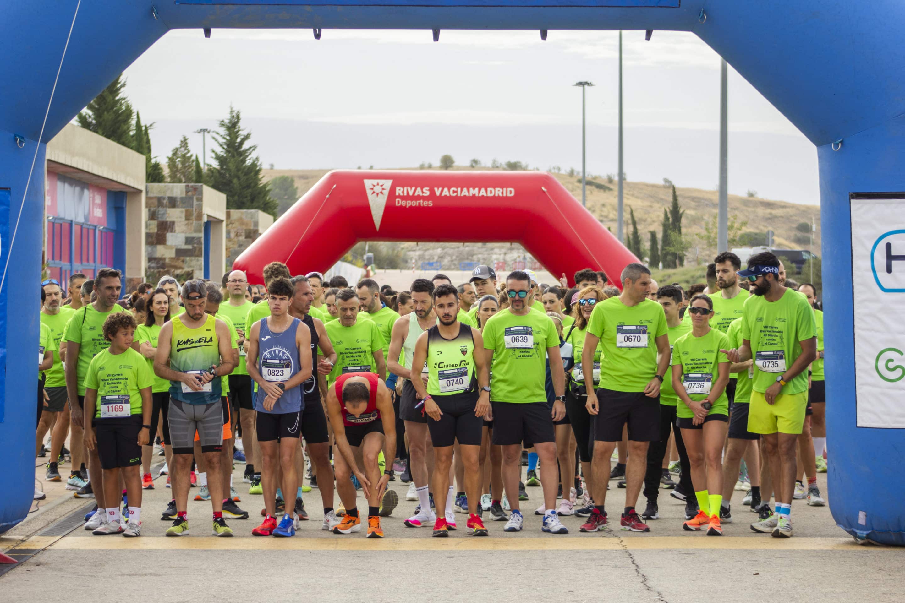 VIII Carrera contra el Cáncer de Rivas (foto: Diario de Rivas)