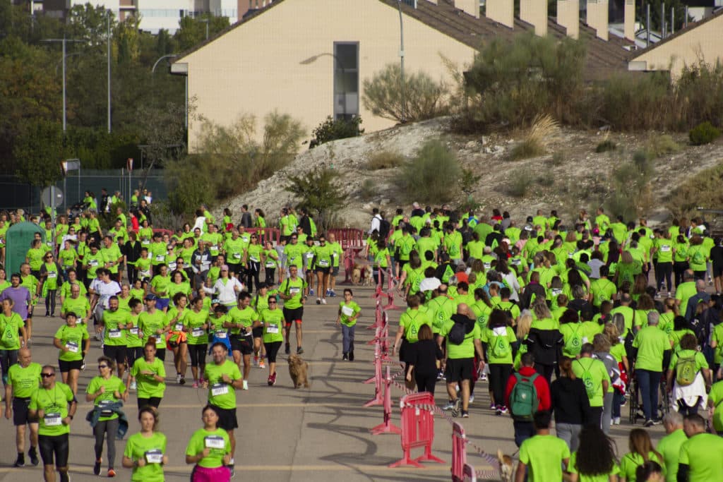 Más de mil personas participan en la VIII Carrera contra el Cáncer de Rivas (foto: Diario de Rivas)