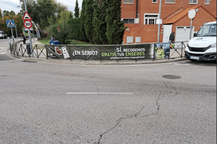 Lona de Rivamadrid en Covibar