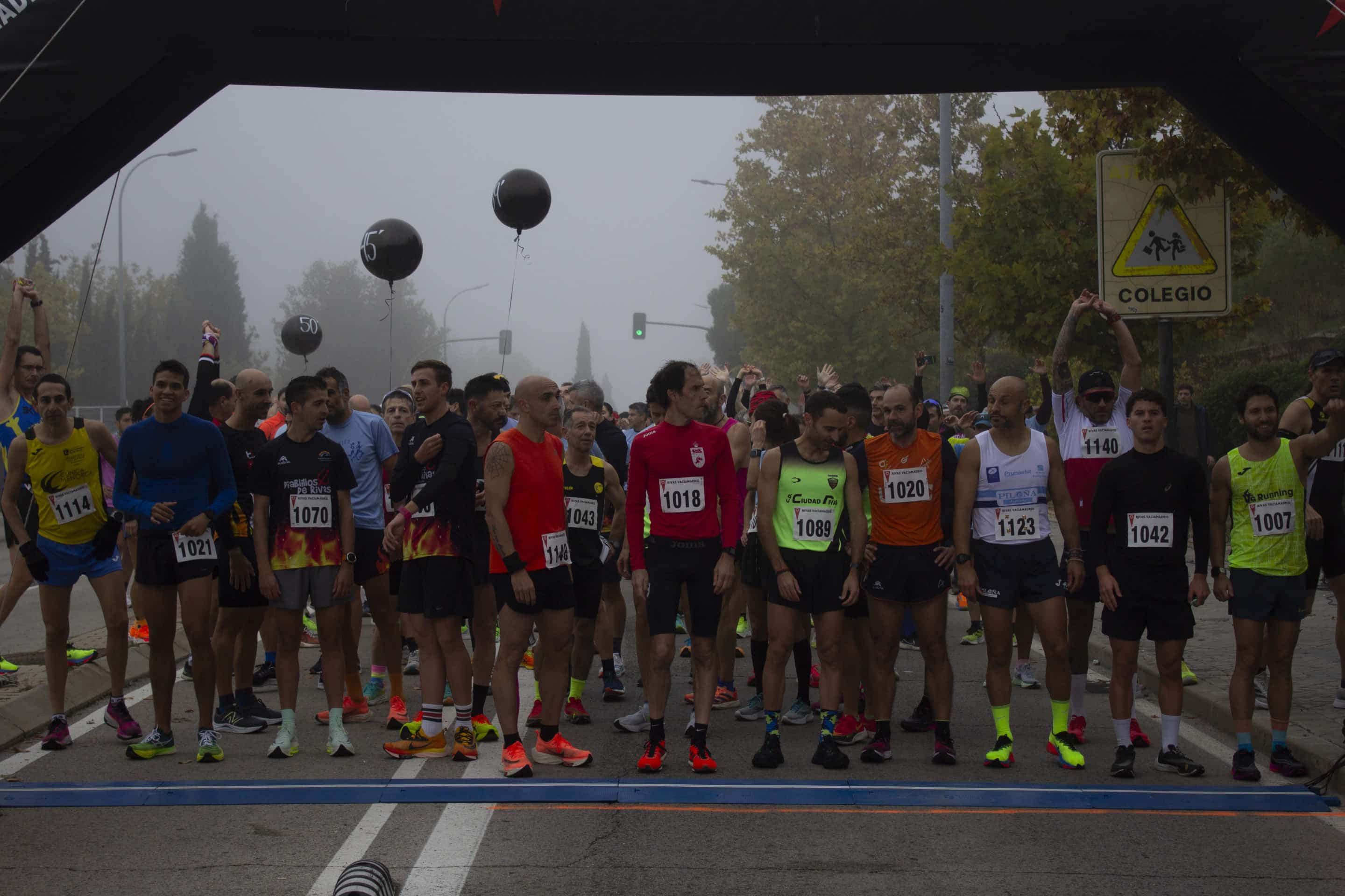 Salida de la XXIII carrera de los 10 kilómetros de Rivas (foto: Diario de Rivas)